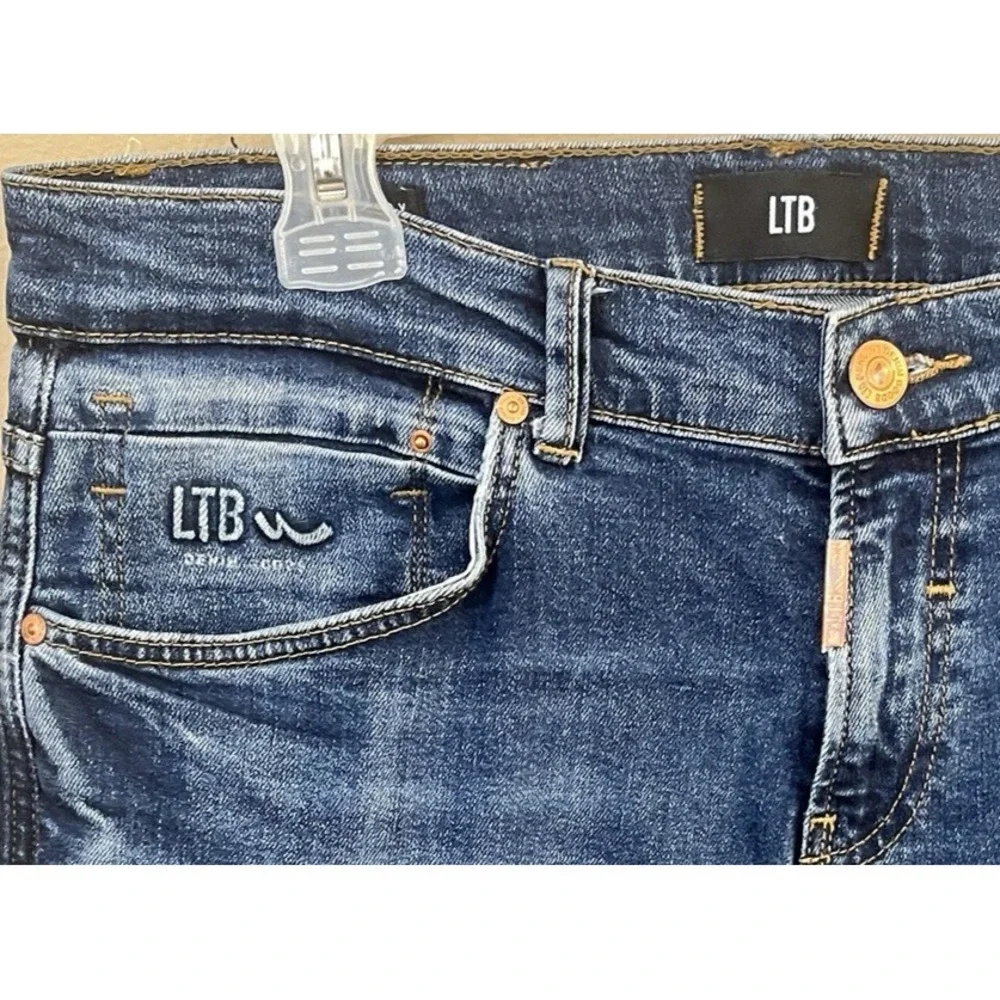 LTB New Sawyer Y Men's Jeans W31 L34 Mid Rise Slim Fit Premium Stretch Denim EUC